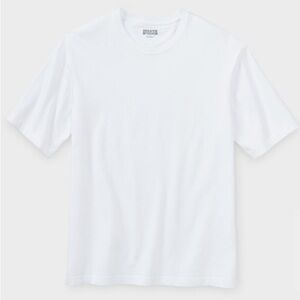 Duluth Trading Co Longtail T Relaxed Fit Short Sleeve T-Shirt White Large NWT​